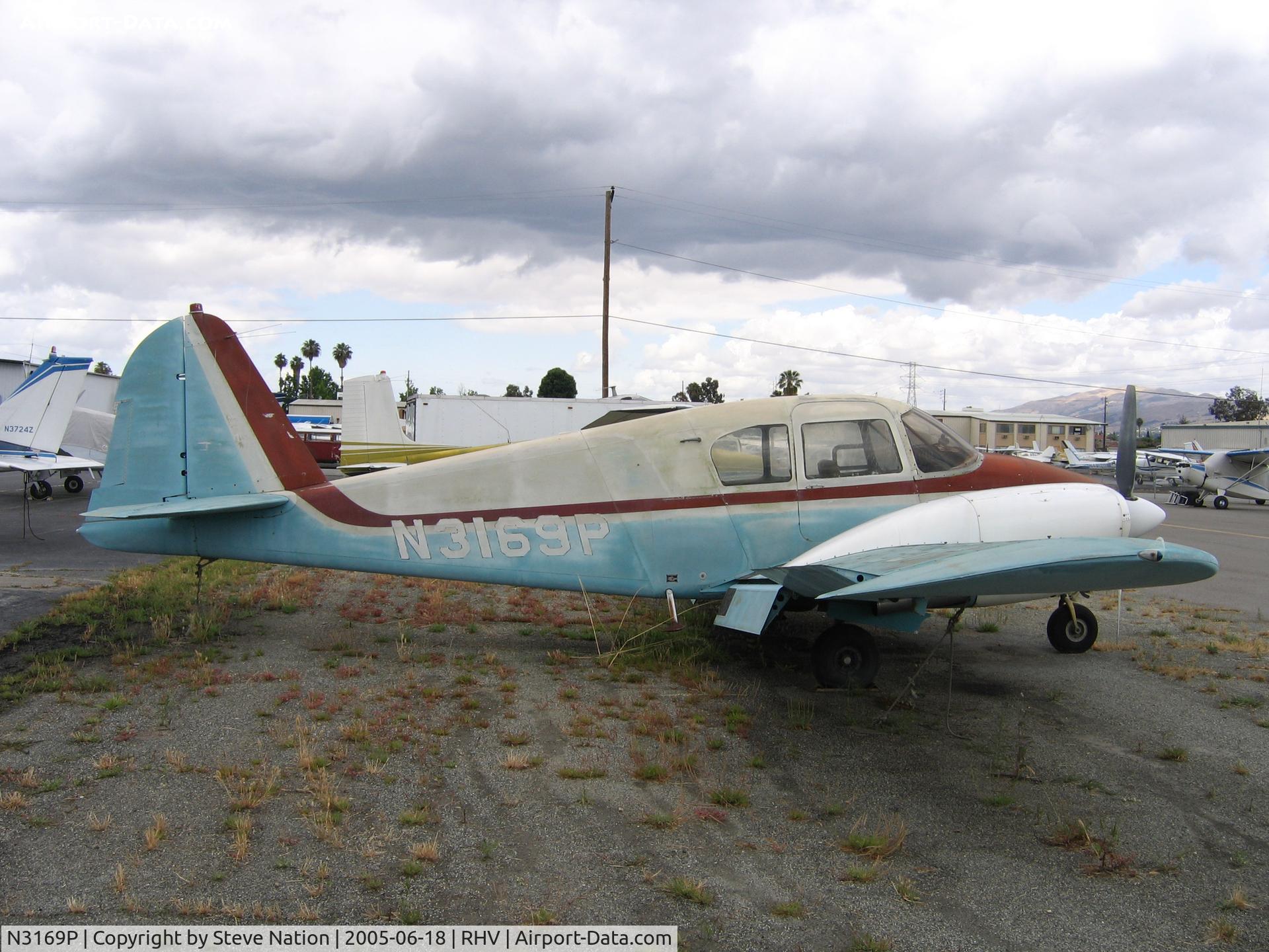 N3169P, 1957 Piper PA-23-160 Apache Apache C/N 23-1104, 1957 Piper PA-23 Apache at Reid-Hillview Airport, San Jose, CA