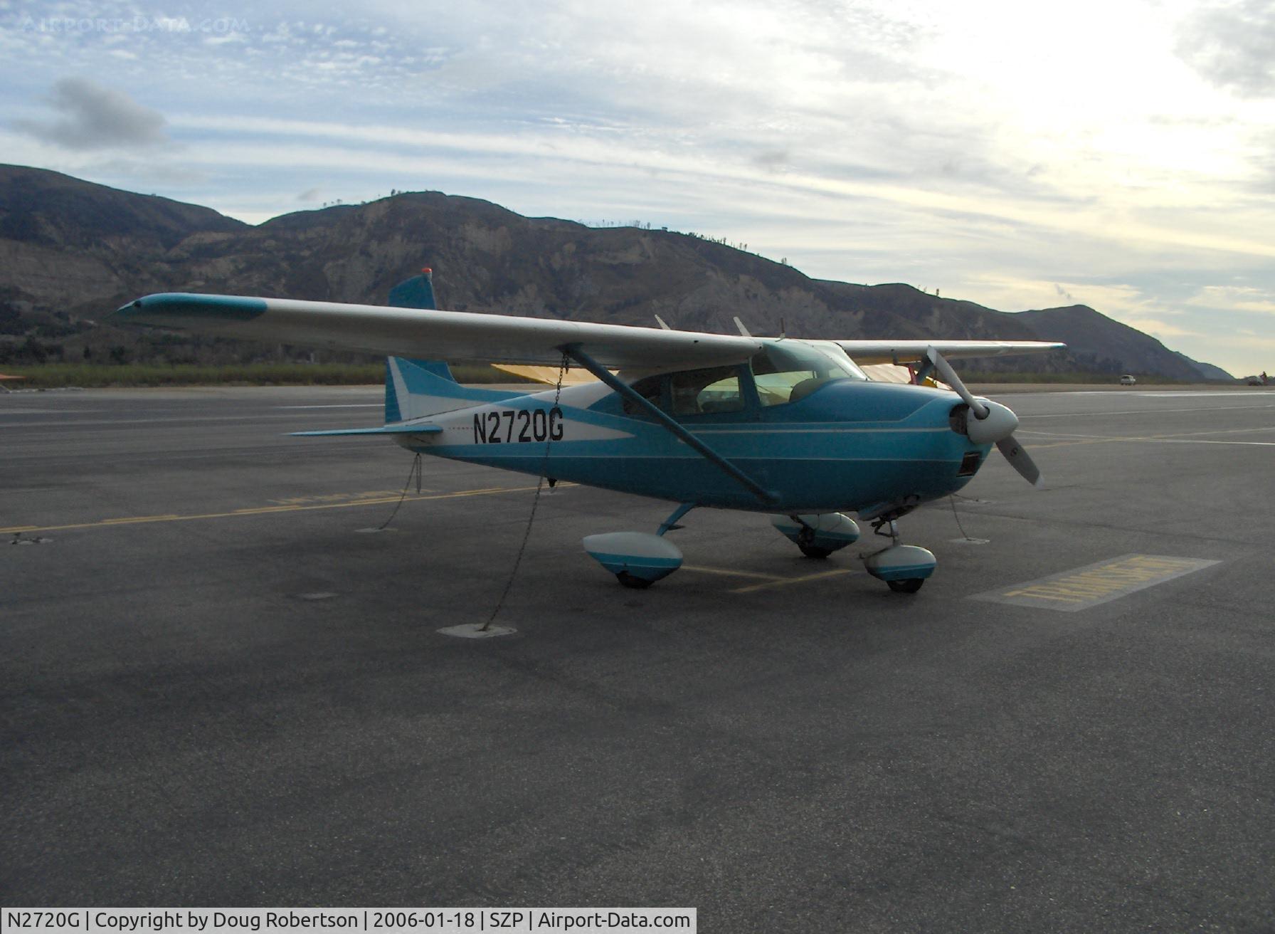 N2720G, 1959 Cessna 182B Skylane C/N 52020, 1959 Cessna 182B SKYLANE, Continental O-470 230 Hp
