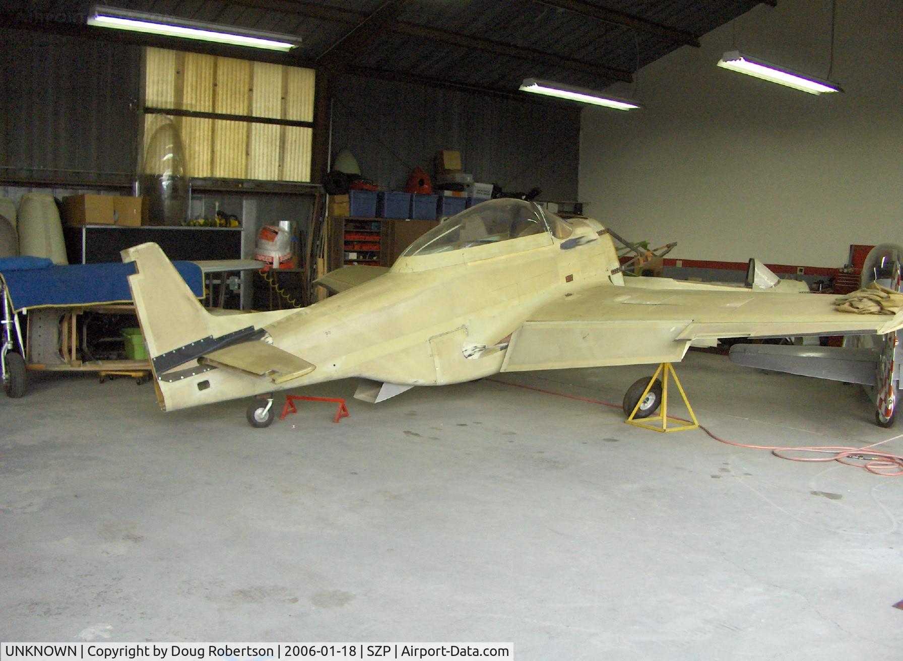UNKNOWN, Legendary Aircraft TF-51 C/N Unknown, Legendary Aircraft LLC TF-51 70% scale two place in build