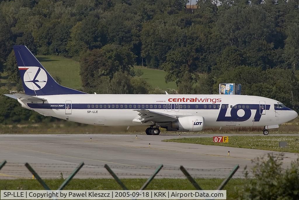 SP-LLE, 1996 Boeing 737-45D C/N 27914, ready to take-off