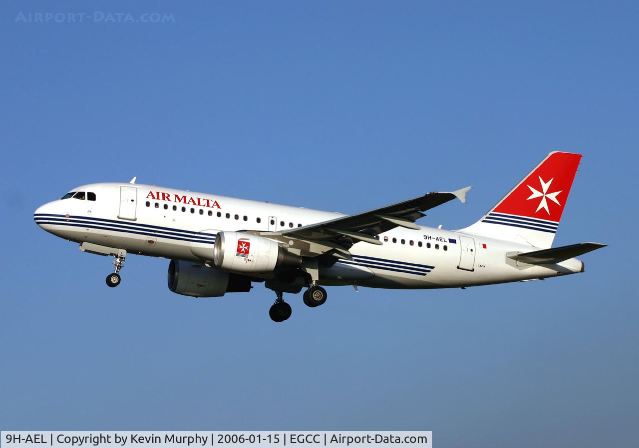 9H-AEL, 2004 Airbus A319-111 C/N 2332, Lift off 24L