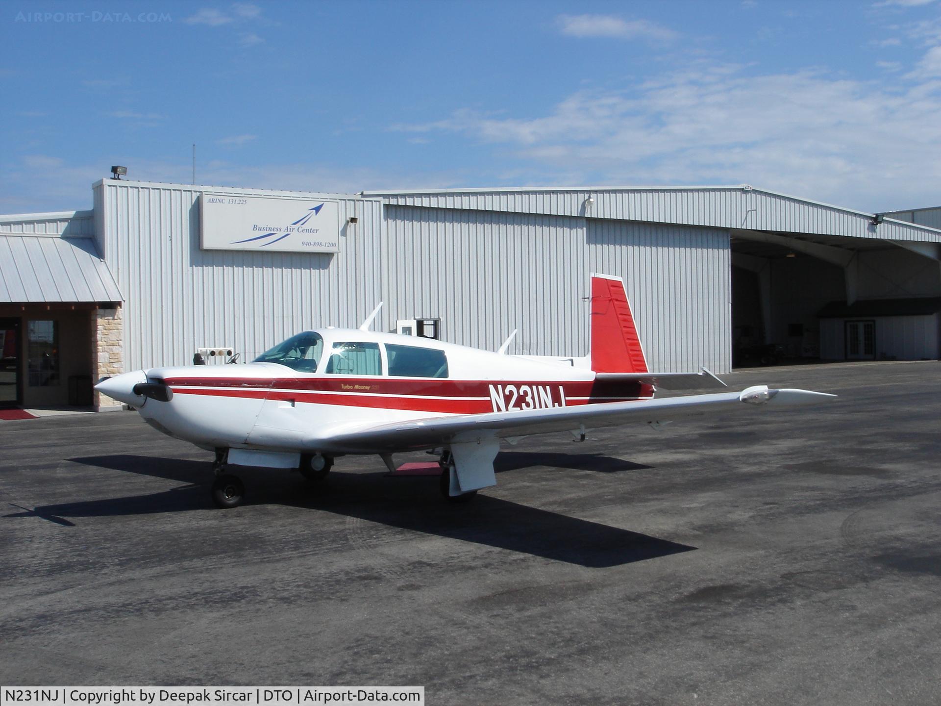 N231NJ, 1980 Mooney M20K C/N 25-0324, Mooney 231