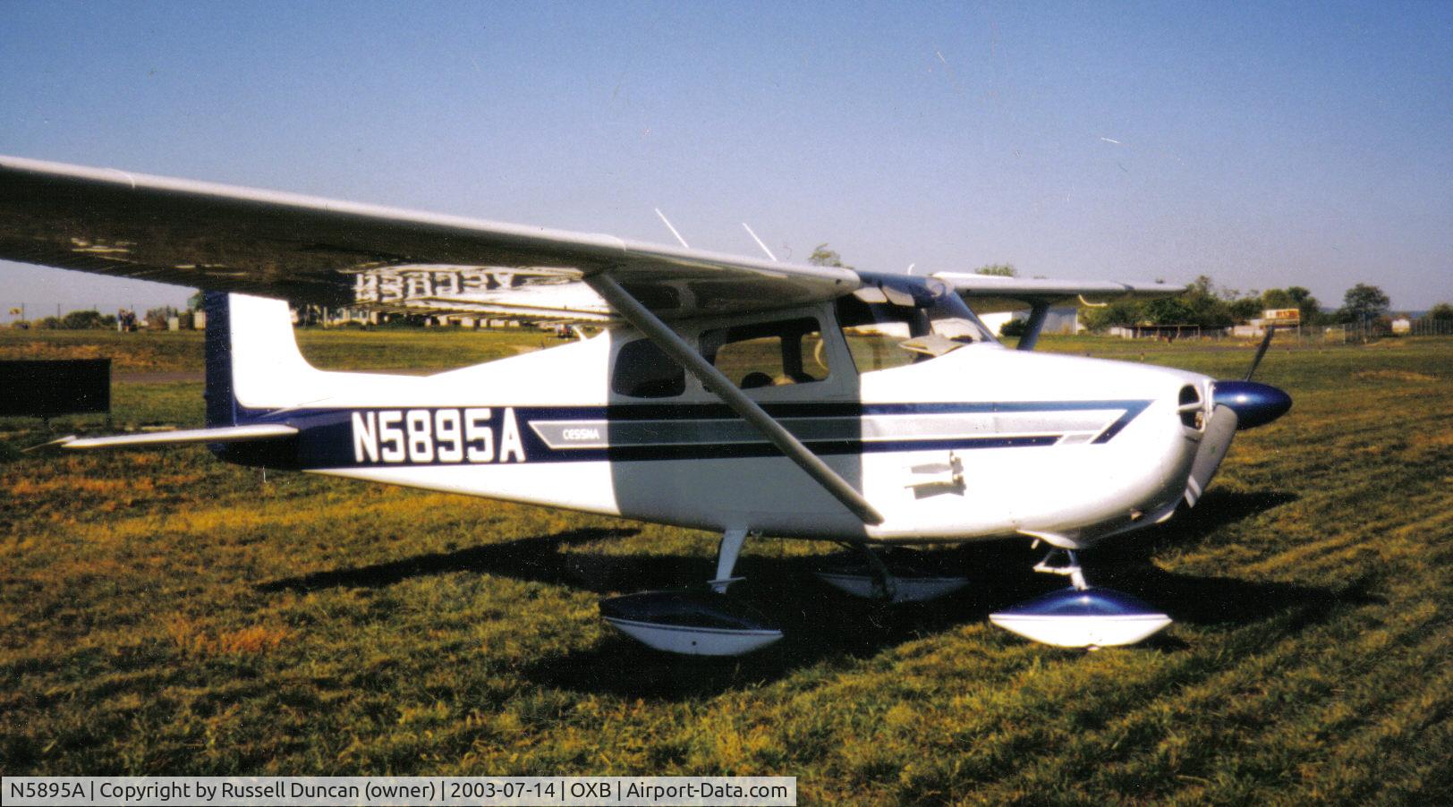 N5895A, 1956 Cessna 172 C/N 28495, Nine-Five-Alpha and Grandkids at Ocean City, MD