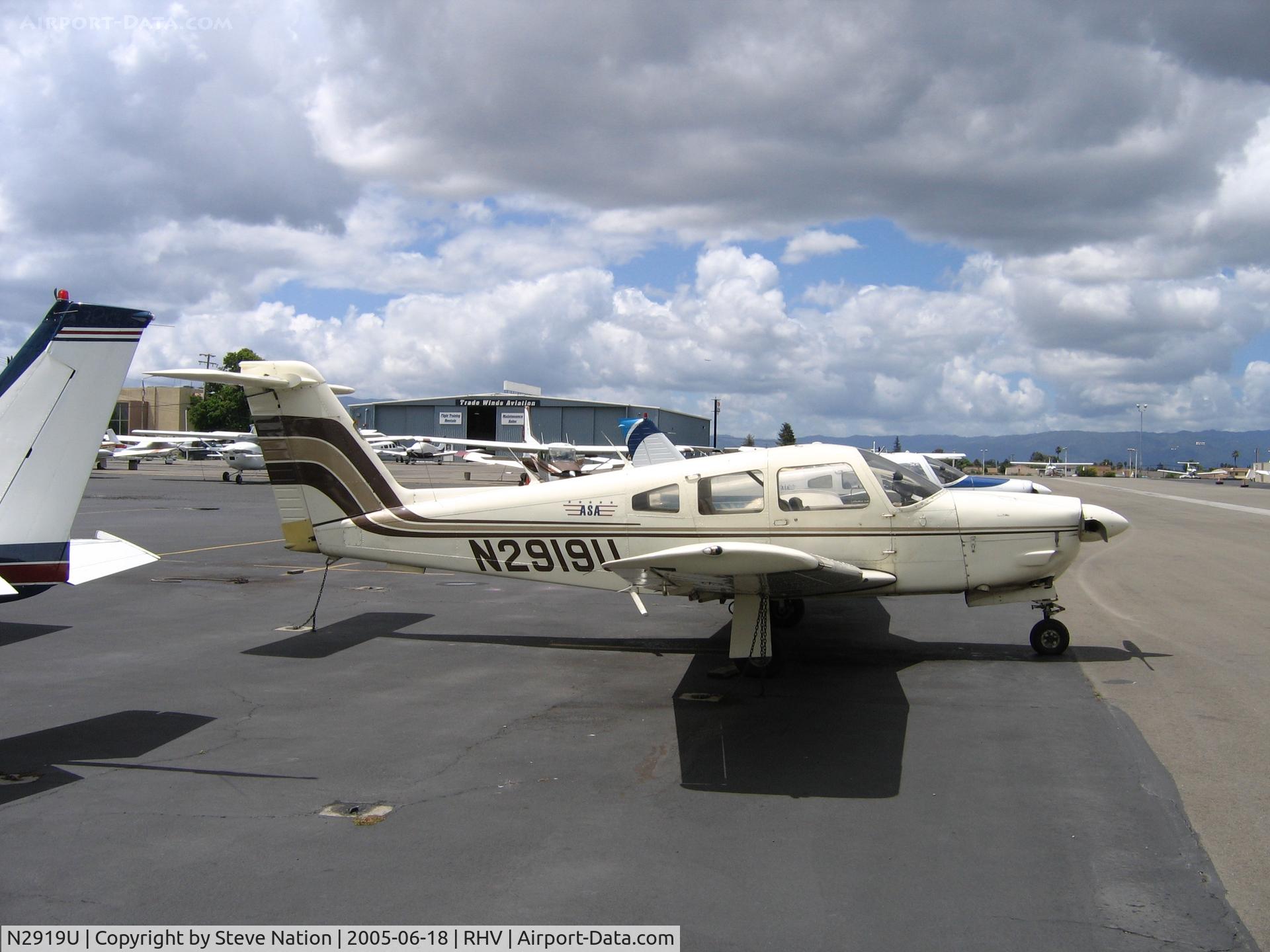 N2919U, 1979 Piper PA-28RT-201 Arrow IV C/N 28R-7918220, ASA/American School of Aviation 1979 Piper PA-28RT-201 at Reid-Hillview Airport, San Jose, CA