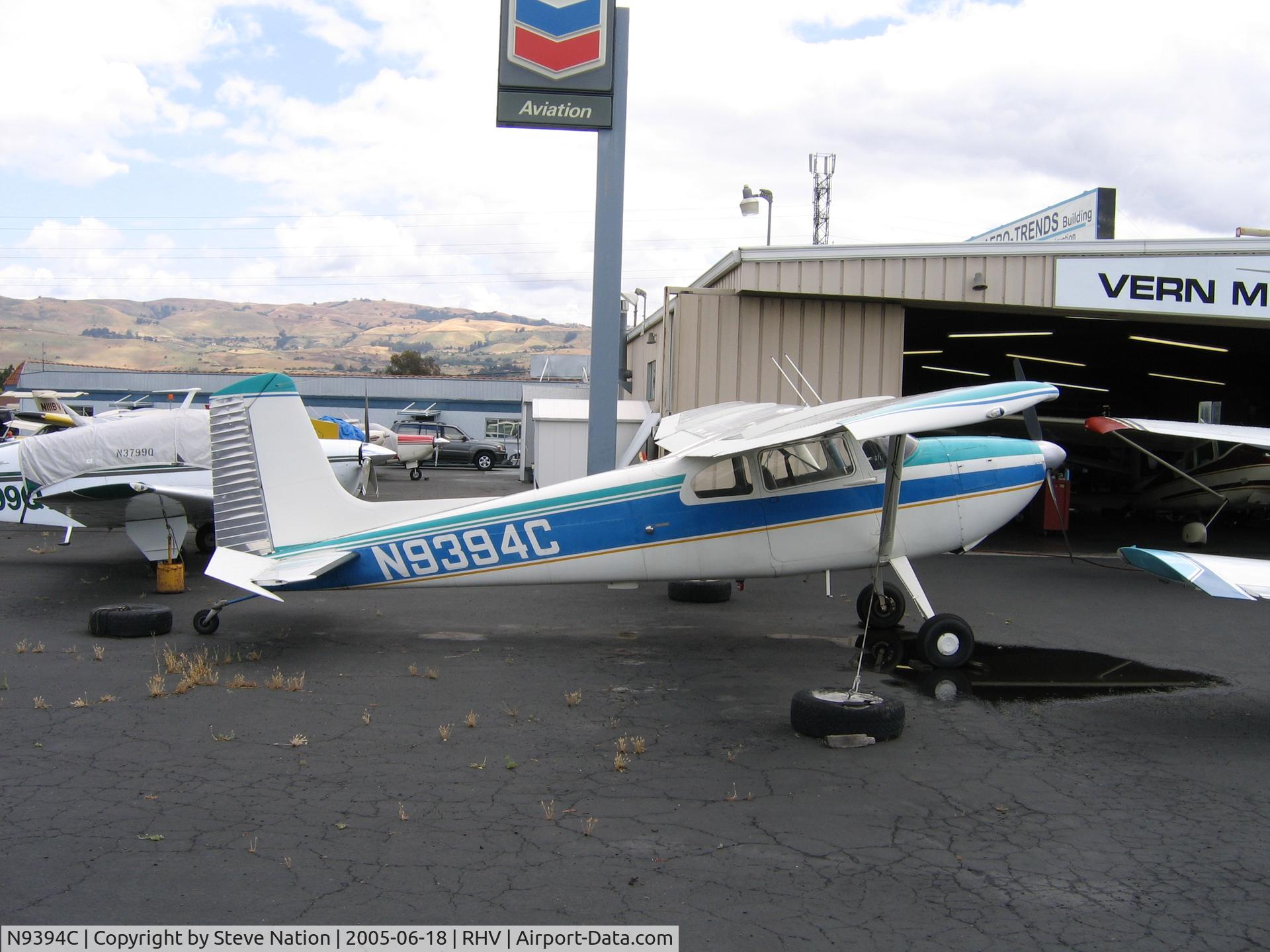 N9394C, 1955 Cessna 180 C/N 31792, 1955 Cessna 180 at Reid-Hillview Airport, San Jose, CA