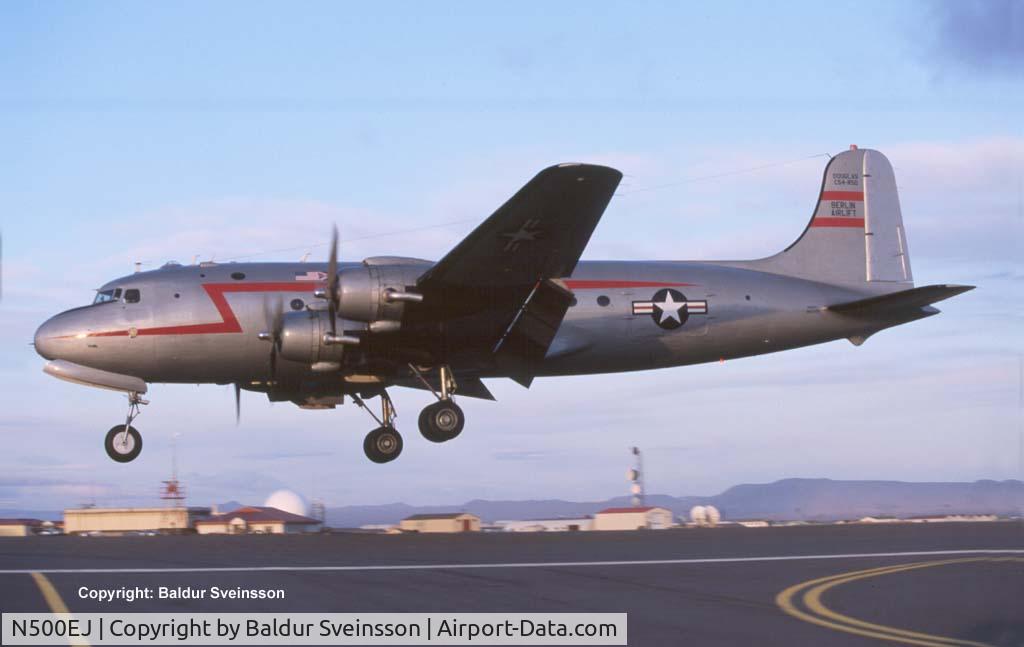 N500EJ, 1945 Douglas C-54E Skymaster (DC-4A) C/N DO316, Keflavik