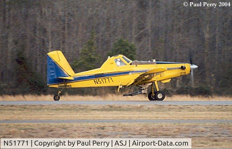 N51771, 1998 Air Tractor Inc AT-602 C/N 602-0508, Yet another spraying sortie before the sun sets
