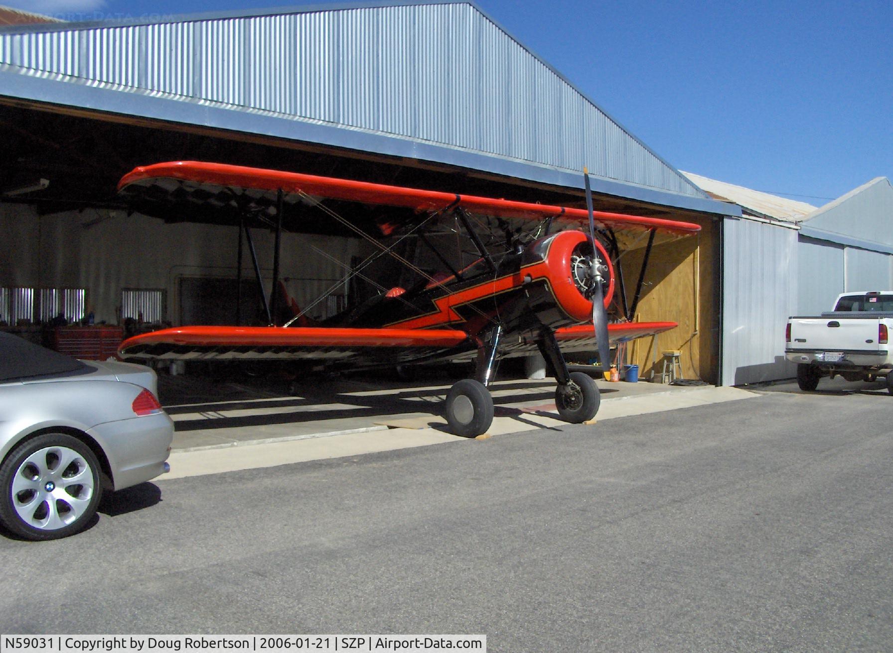 N59031, 1941 Boeing A75N1(PT17) C/N 75-3808, 1941 Boeing-Stearman A75N1, Continental W670 220 Hp, Startlingly beautiful!
