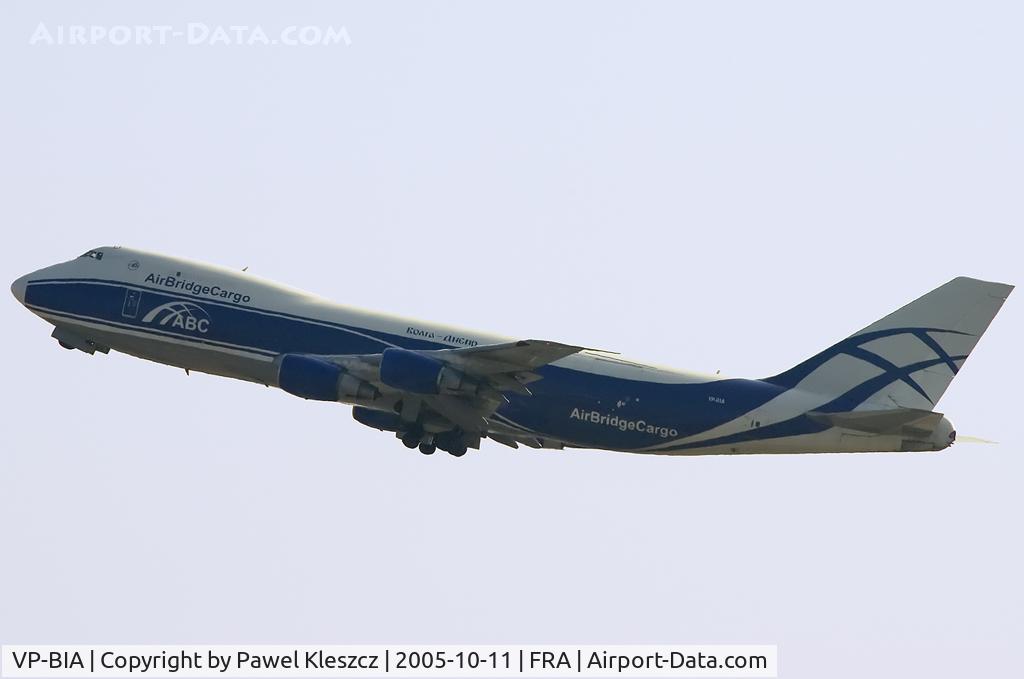 VP-BIA, 1981 Boeing 747-243F C/N 22545, Volga Dniepr Airlines - operated by AirBridge Cargo