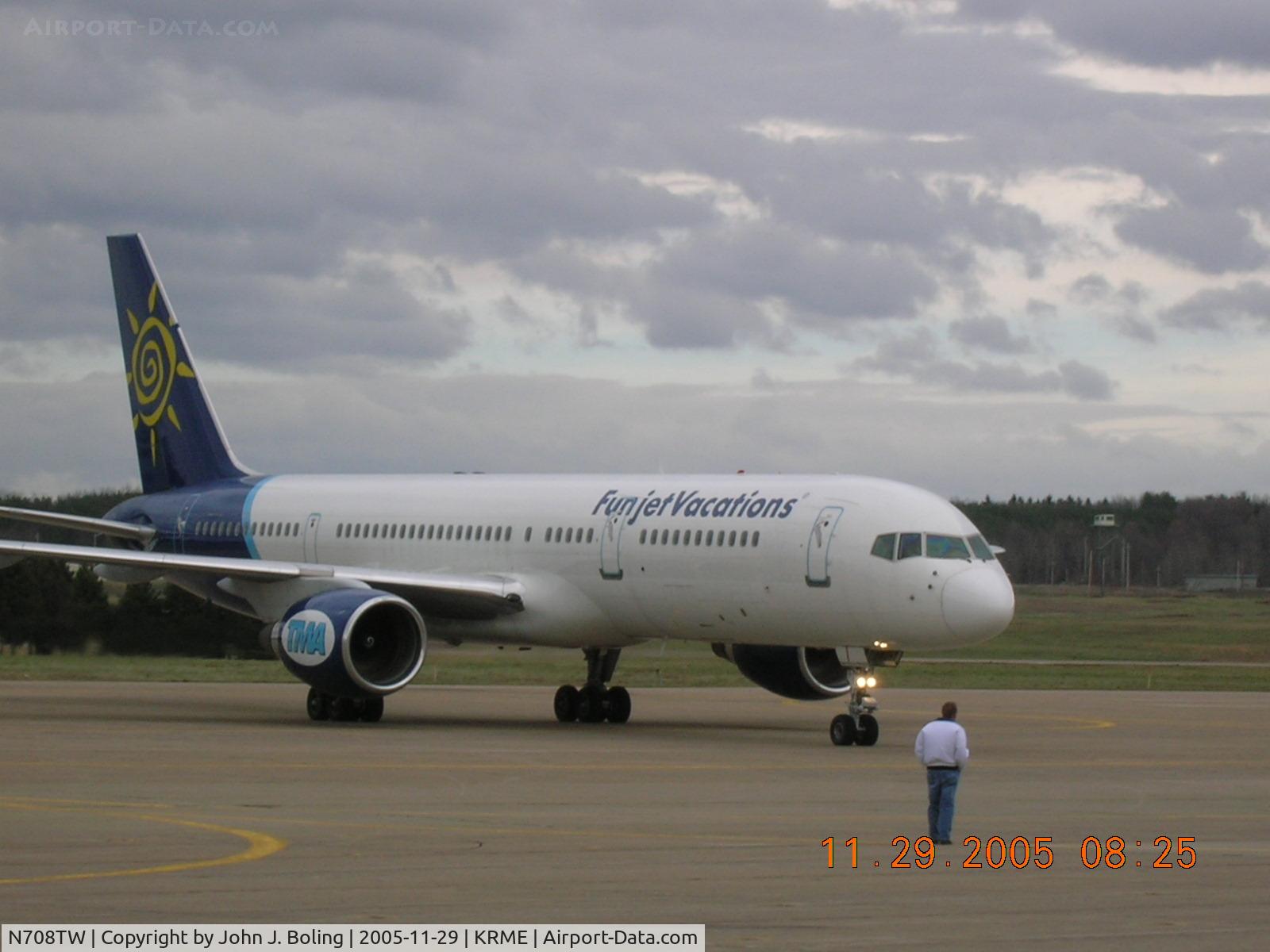 N708TW, 1997 Boeing 757-231 C/N 28480, Ferry to HAAB (Addis Ababa, Ethopia). Capt Andy Bowe