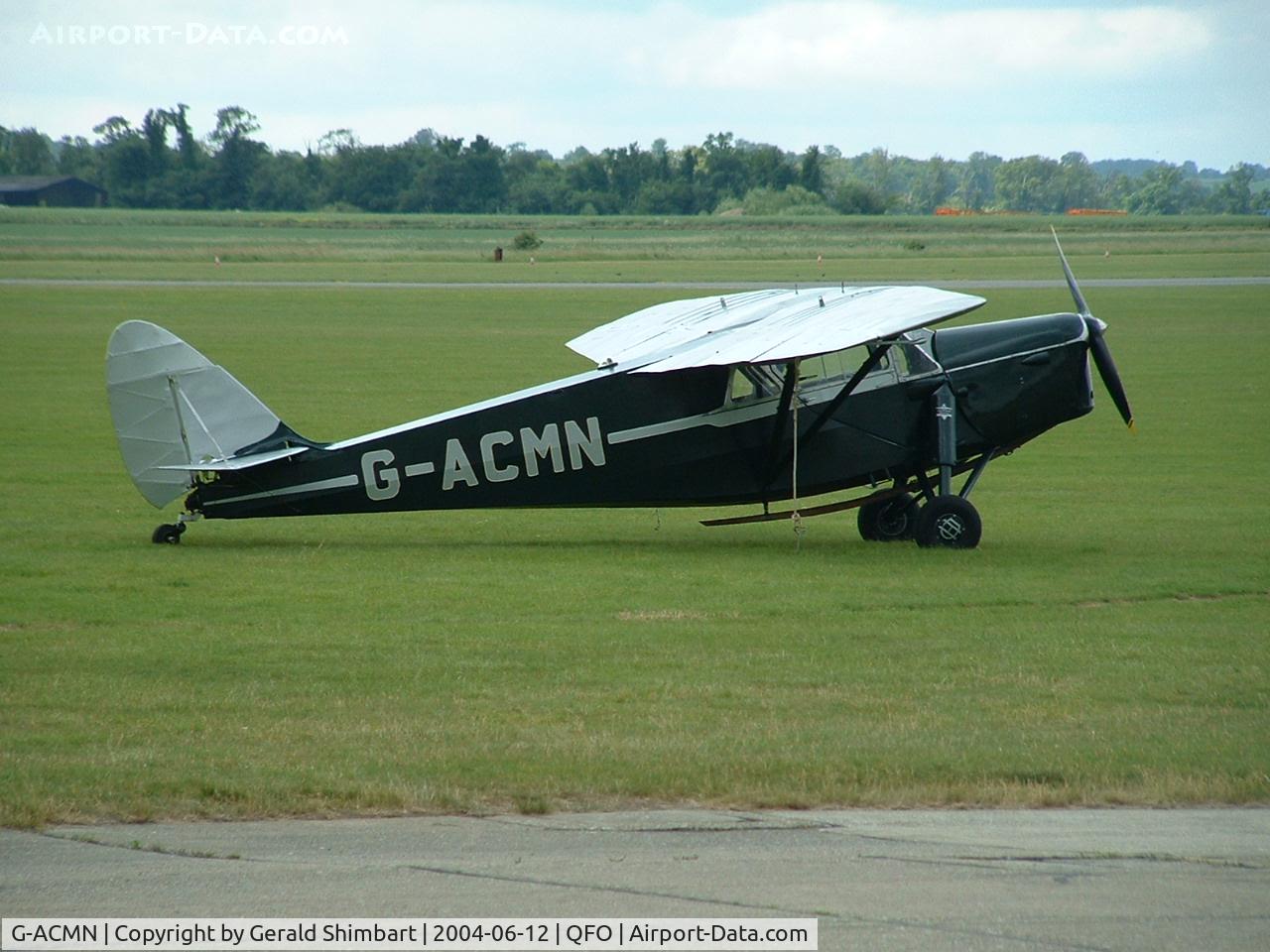G-ACMN, 1934 De Havilland DH.85 Leopard Moth C/N 7050, De Havilland DH85 Leopard Moth