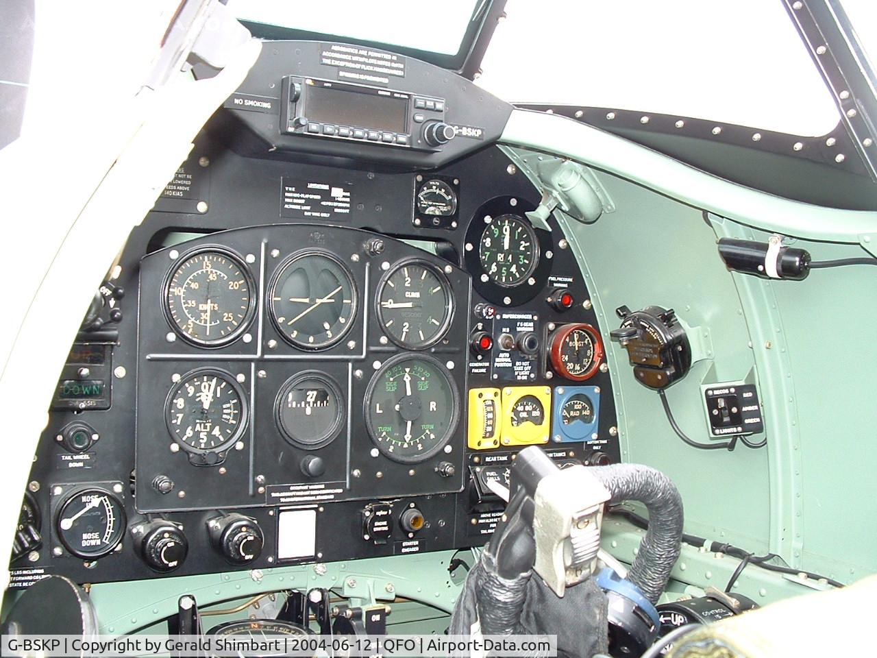 G-BSKP, 1945 Supermarine 361 Spitfire F.XIVe C/N 6S/663417, Supermarine Spitfire FXIV RN201/G-BSKP