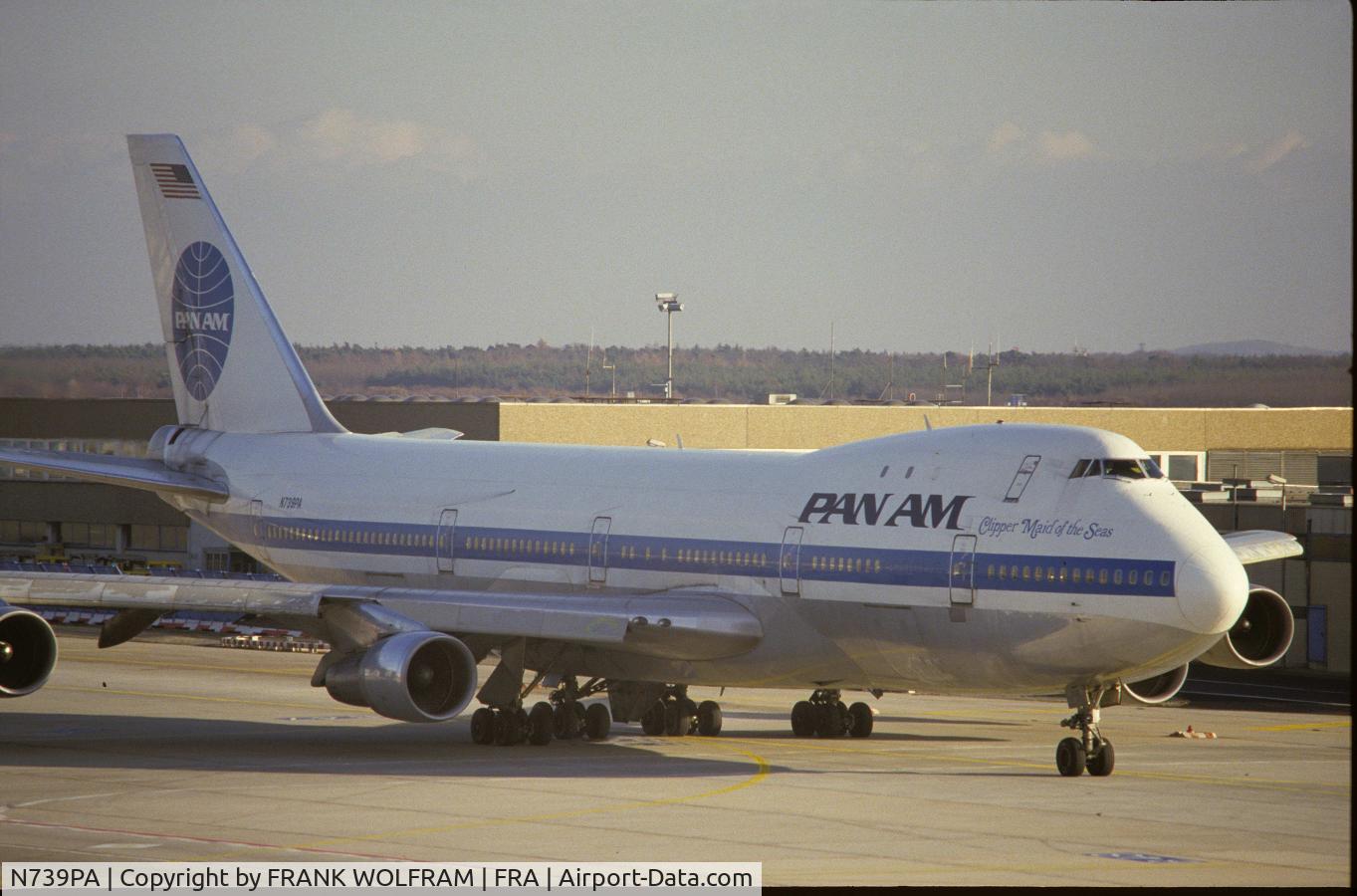 N739PA, 1969 Boeing 747-121 C/N 19646, Clipper Maid of the Seas