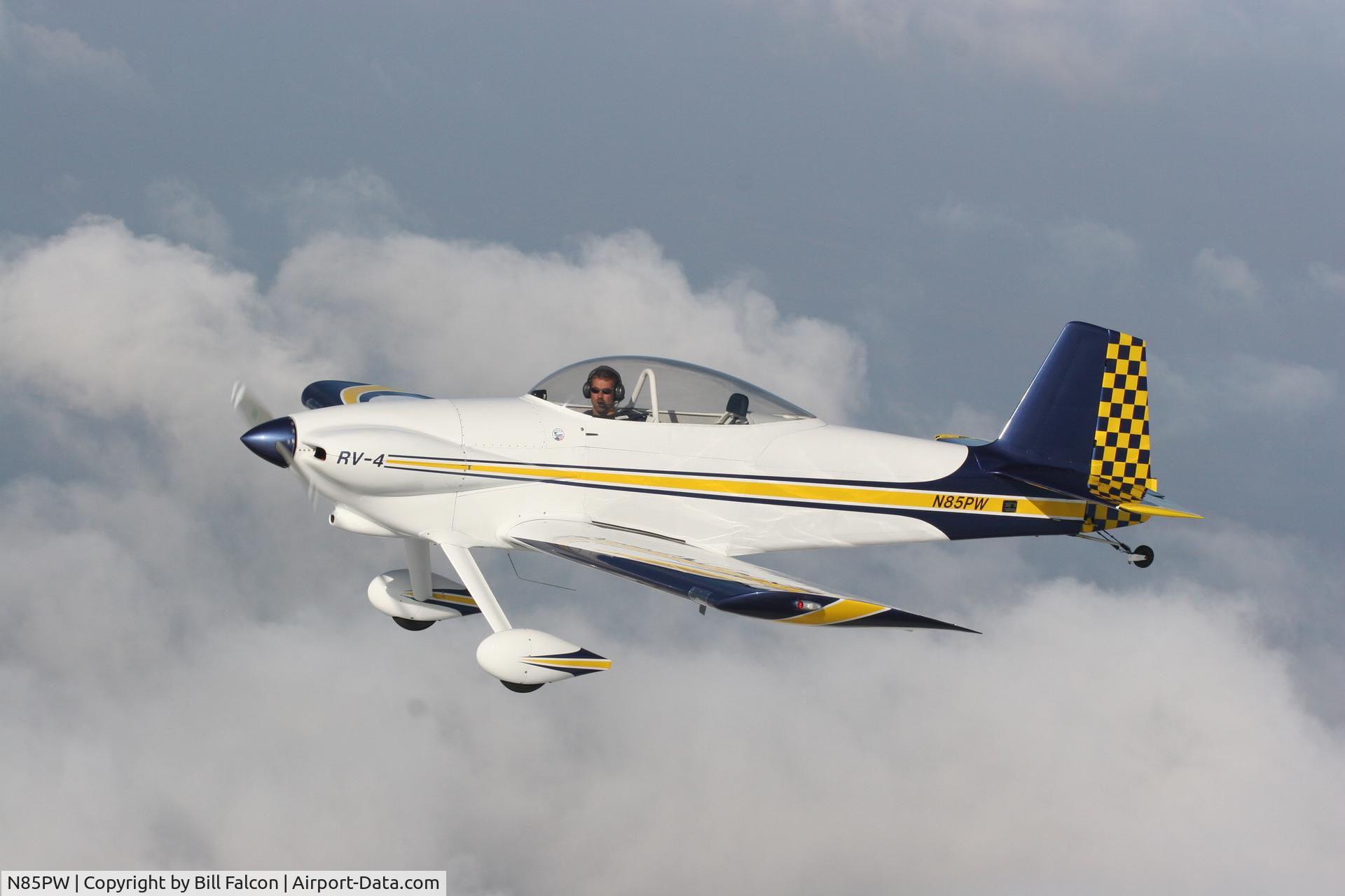 N85PW, 2003 Vans RV-4 C/N 2581, In Flight Photo