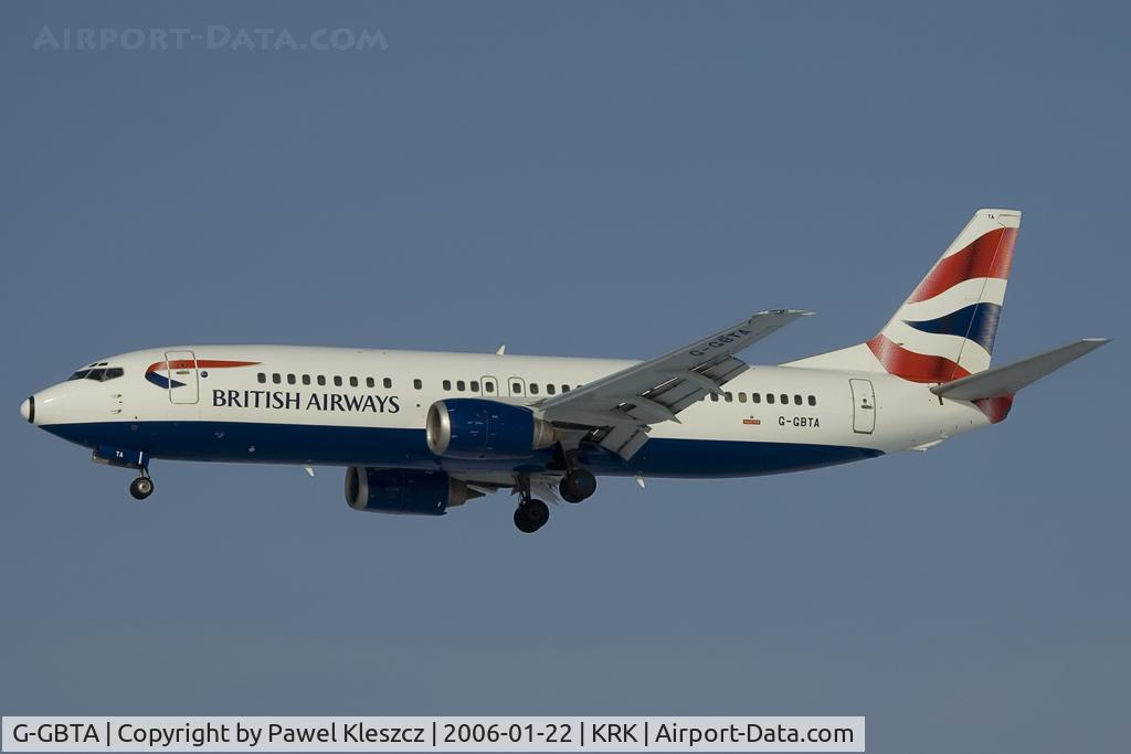 G-GBTA, 1993 Boeing 737-436 C/N 25859, 