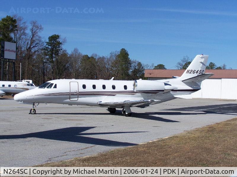 N264SC, 2005 Cessna 560XL C/N 560-5560, Parked at Jet Fueling @ PDK