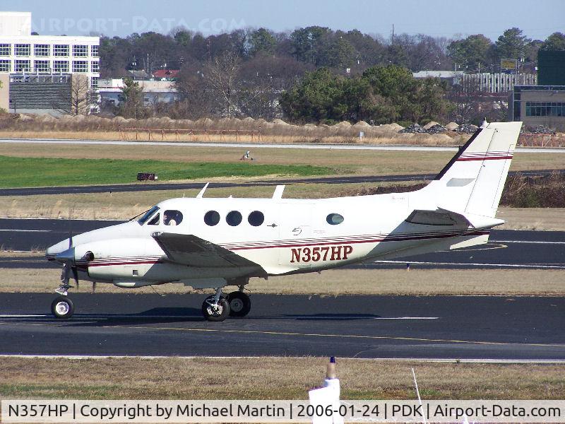 N357HP, 1982 Beech C90 King Air C/N LJ-1030, Mississippi Dept of Public Safety visiting Atlanta