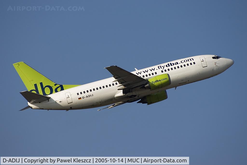 D-ADIJ, 1991 Boeing 737-3M8 C/N 25041, climbing