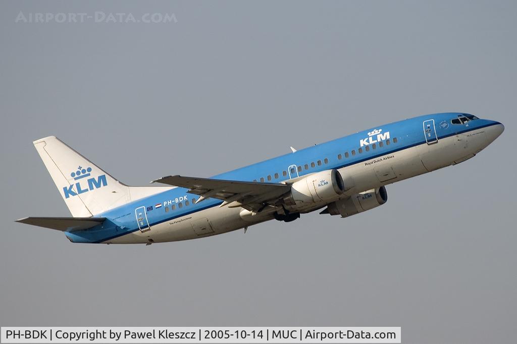 PH-BDK, Boeing 737-306 C/N 23545, climbing
