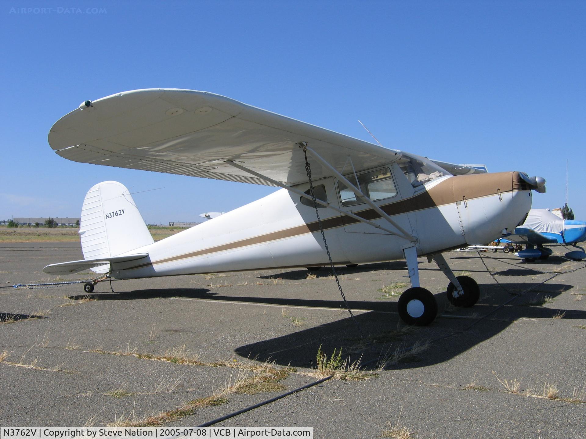 N3762V, 1949 Cessna 140 C/N 15047, 1949 Cessna 140 at Nut Tree Airport, Vacaville, CA