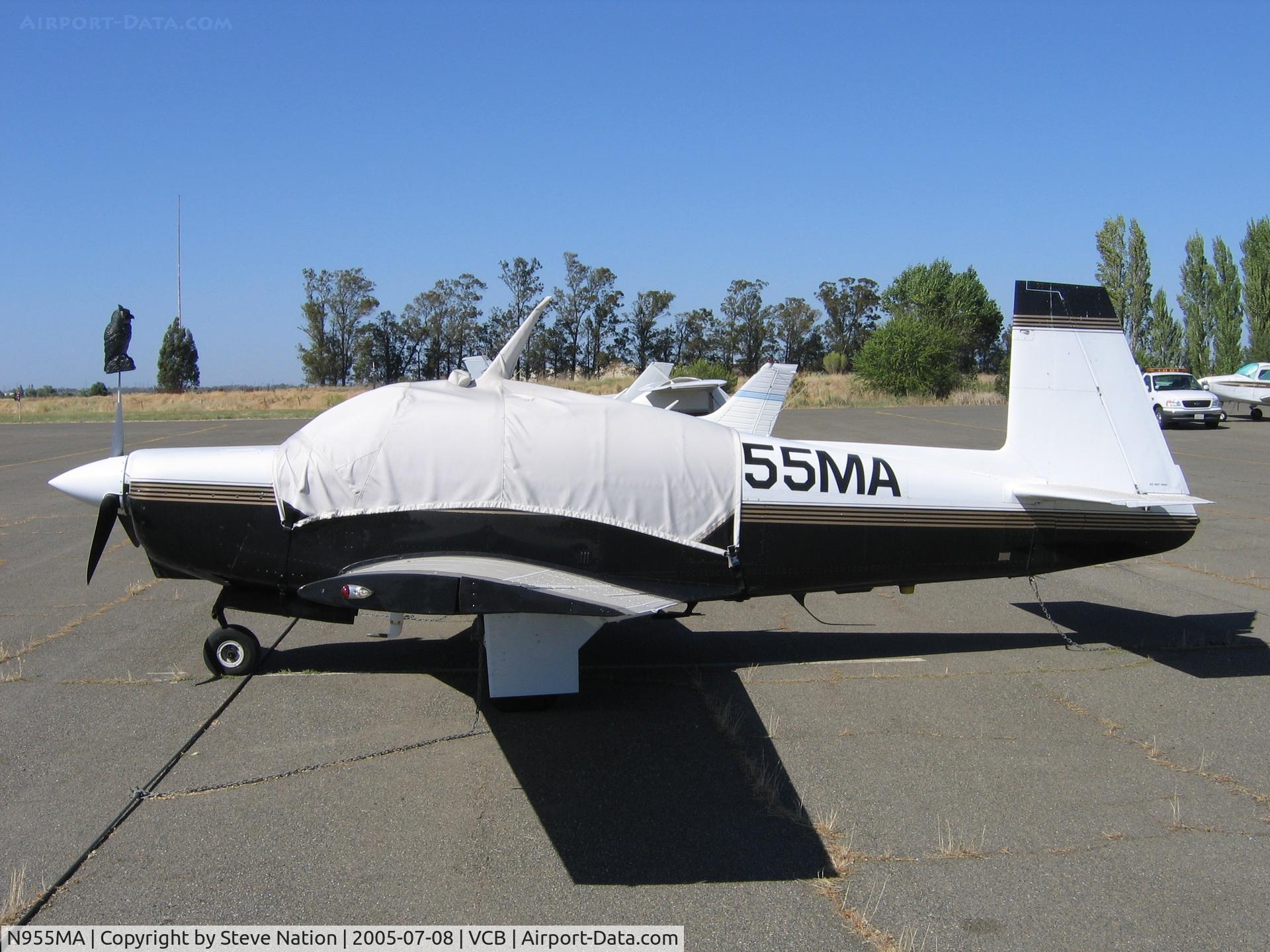 N955MA, 1966 Mooney M20C Ranger C/N 3384, 1966 Mooney M20C at Nut Tree Airport, Vacaville, CA