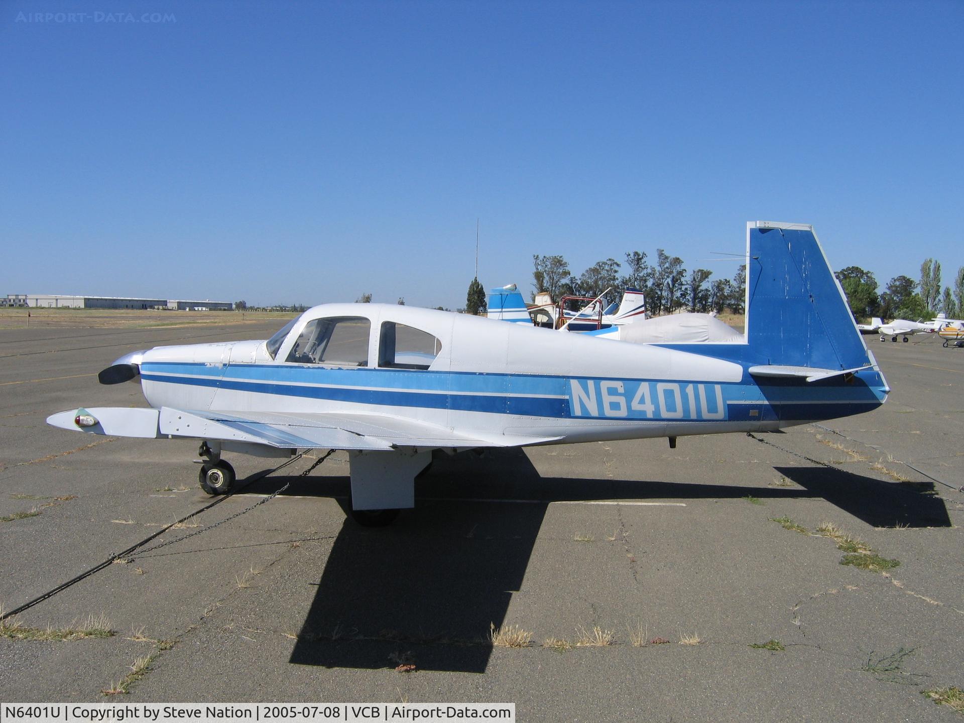 N6401U, 1962 Mooney M20C Ranger C/N 2148, 1962 Mooney M20C at Nut Tree Airport, Vacaville, CA