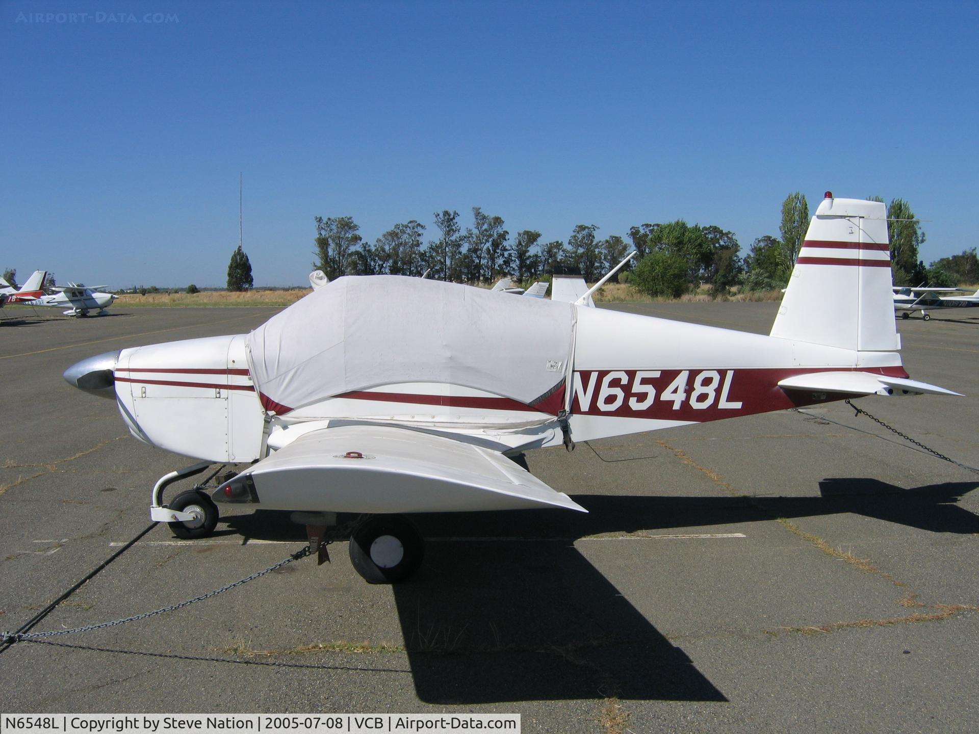 N6548L, 1974 Grumman American AA-1B Trainer C/N AA1B-0348, 1974 Grumman-American AA-1B at Nut Tree Airport, Vacaville, CA