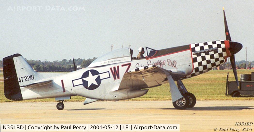 N351BD, 1944 North American F-51D Mustang C/N 44-85634, The name says it all...