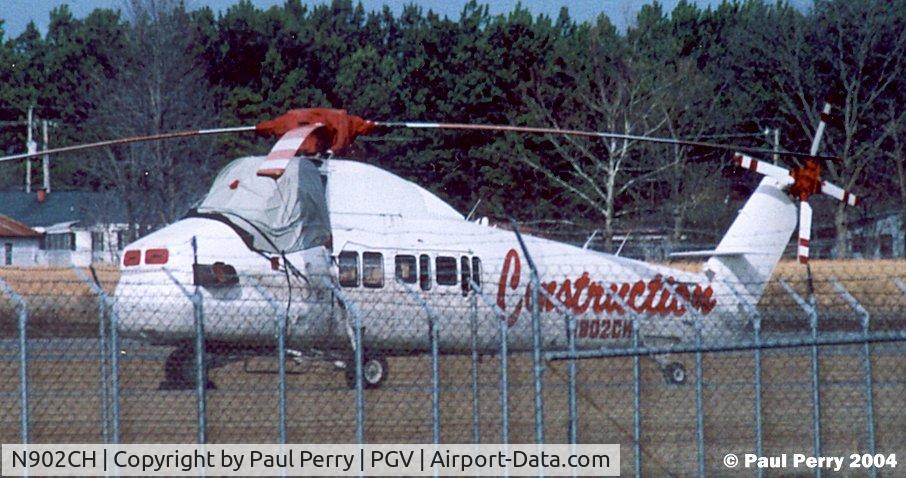 N902CH, 1962 Sikorsky S-58JT C/N 58-1539, Just passing through Greenville, NC
