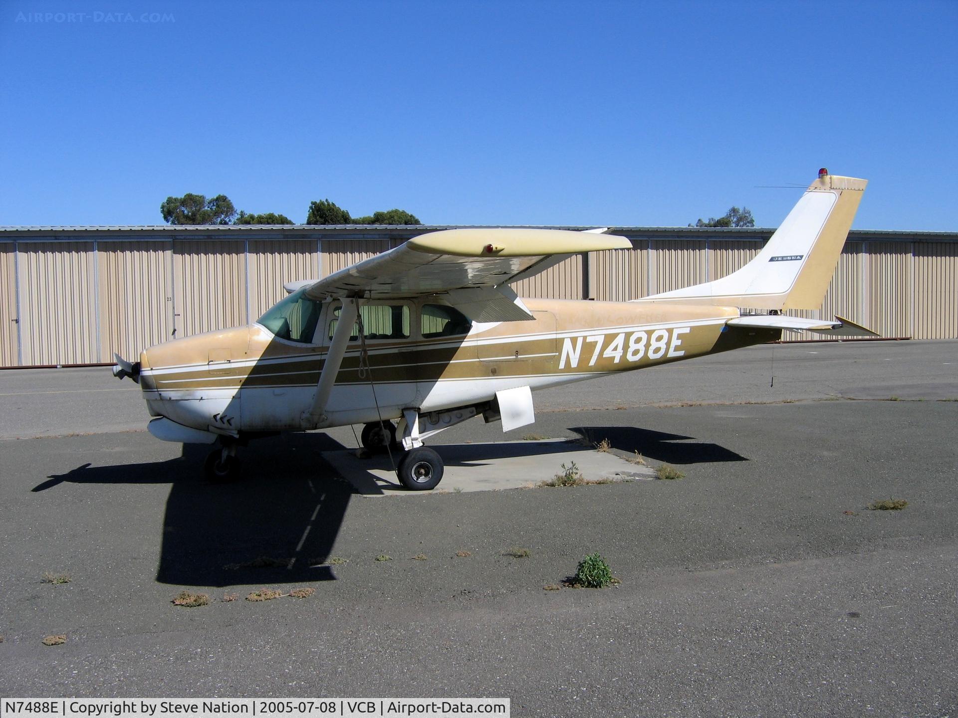 N7488E, 1960 Cessna 210 C/N 57188, Solano Community College 1960 Cessna 210 at Nut Tree Airport, Vacaville, CA