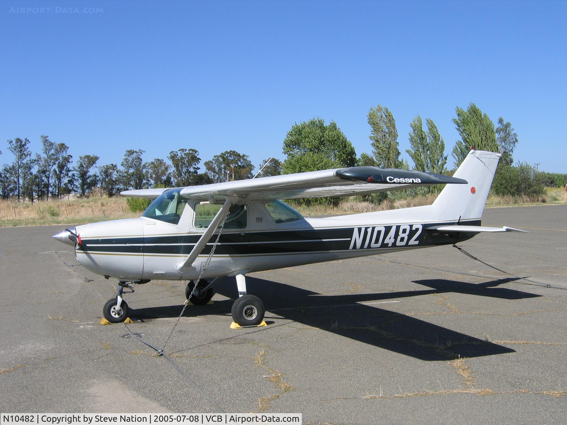 N10482, 1973 Cessna 150L C/N 15074880, 1973 Cessna 150L at Nut tree airport, Vacaville, CA