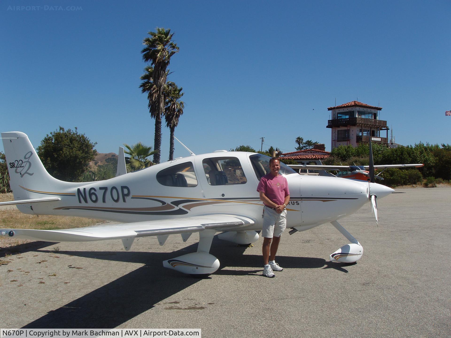 N670P, 2004 Cirrus SR22 C/N 1166, Lunch at Catalina Island