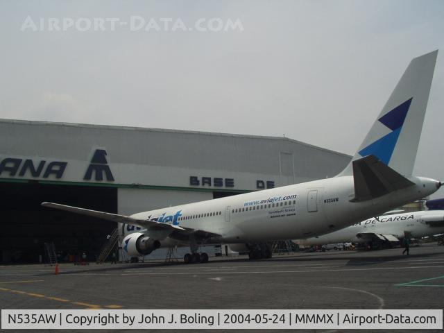 N535AW, 1993 Boeing 767-33A C/N 25535, Post maint test flight by John Boling and Bob Cassin.
