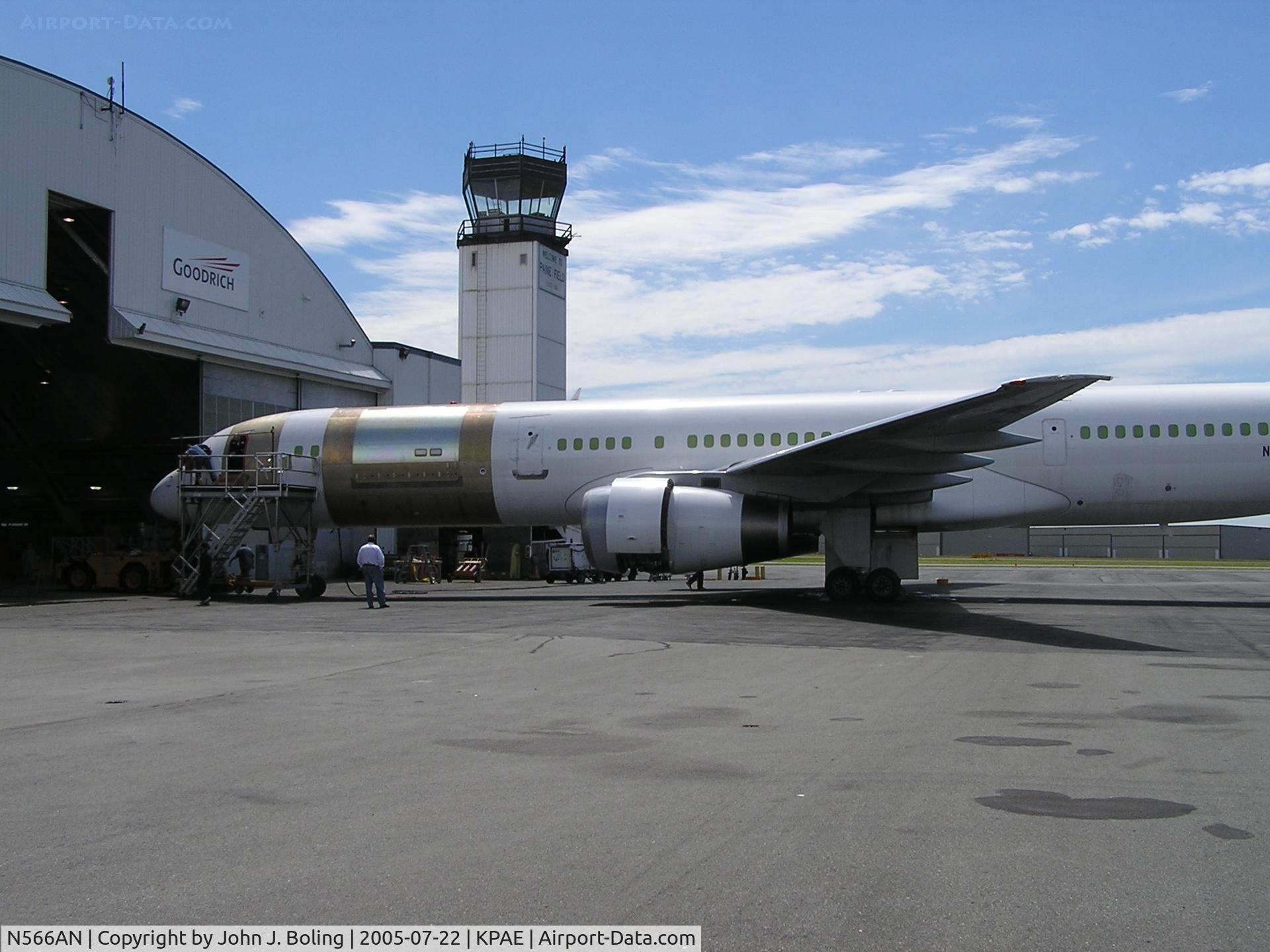 N566AN, 1989 Boeing 757-23APF C/N 24566, Test flight by John Boling and Don Sullivan
