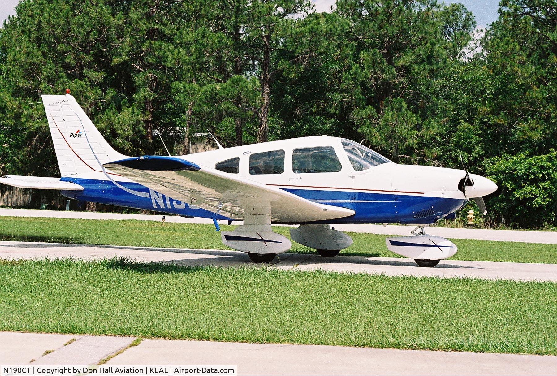 N190CT, 1982 Piper PA-28-181 C/N 28-8290139, Archer II at Lakeland, FL