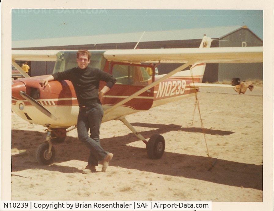 N10239, 1973 Cessna 150L C/N 15074823, At NIFA Nationals in Santa Fe NM. WMU 