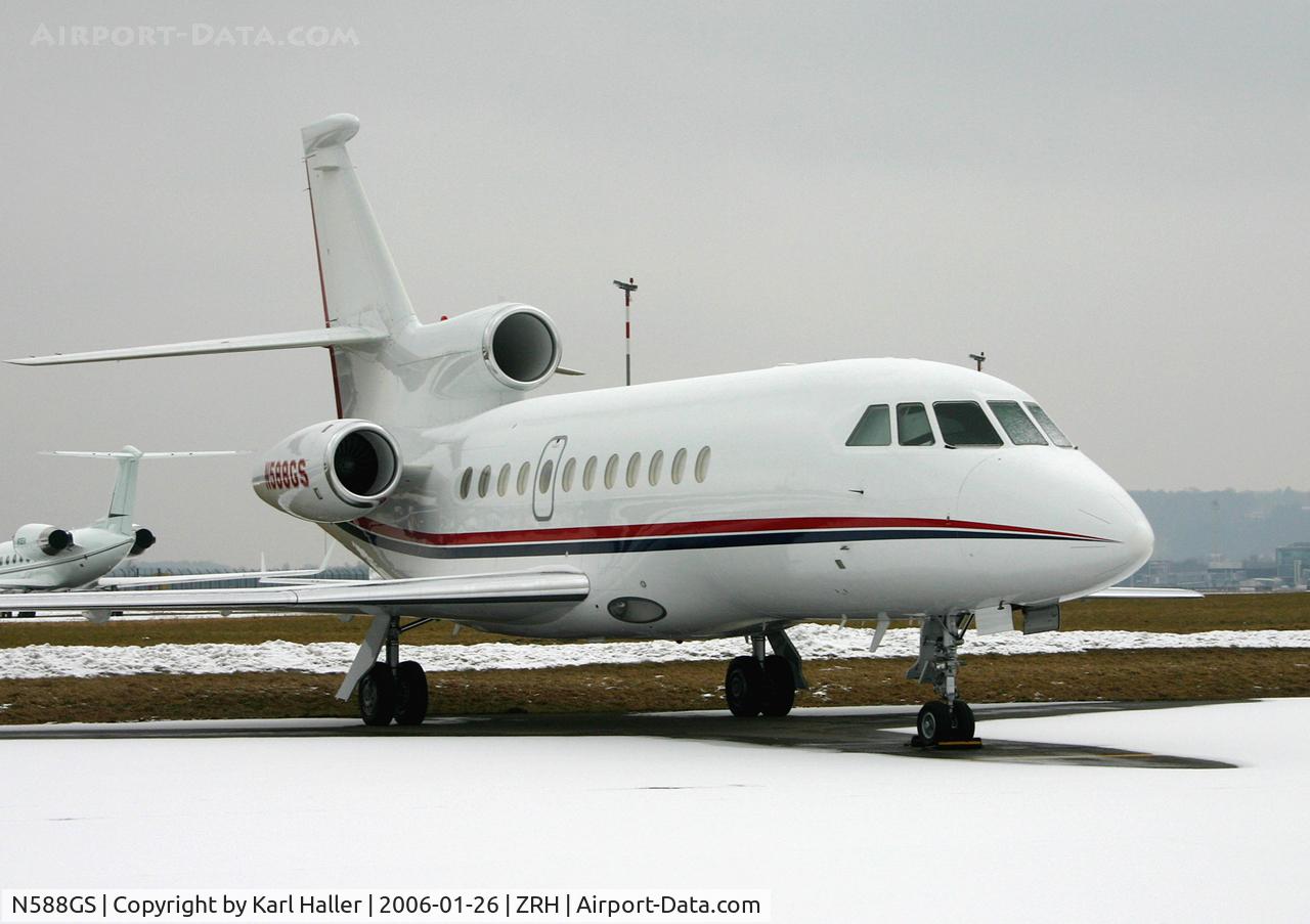 N588GS, 2002 Dassault Falcon 900EX C/N 104, WEF 2006 Davos