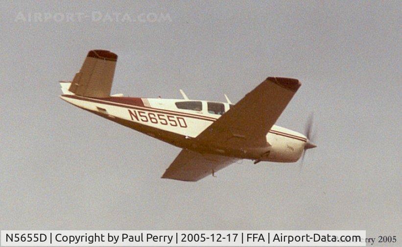 N5655D, 1967 Beech V35 Bonanza C/N D-8406, Would you believe a 100 year old pilot for the 102nd First Flight Anniversary?
