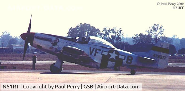 N51RT, 1944 North American F-51D Mustang C/N 122-40949, 