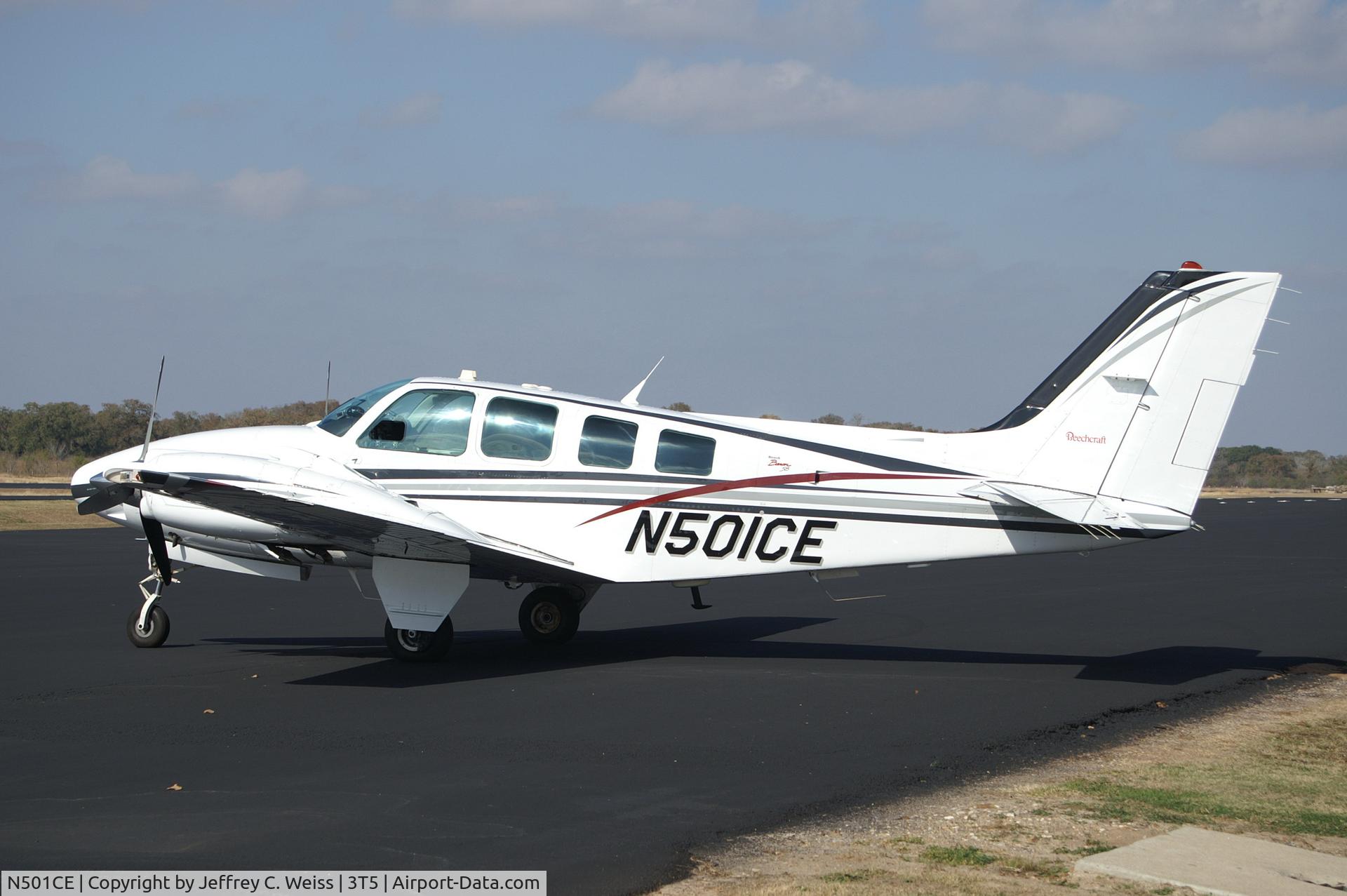 N501CE, 1999 Raytheon Aircraft Company 58 C/N TH-1888, N501CE at 3T5 La Grange, TX