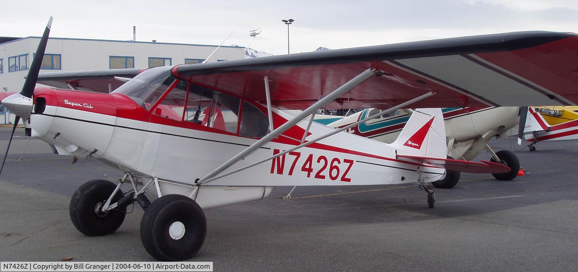 N7426Z, 1965 Piper PA-18-150 Super Cub C/N 18-8308, on 29