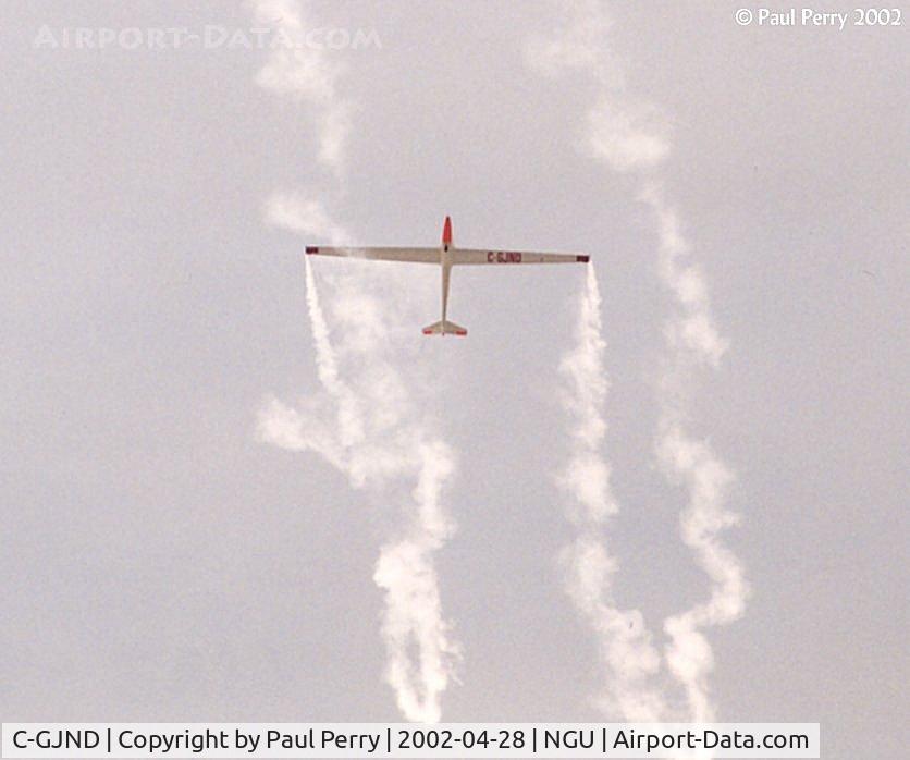 C-GJND, 1973 Start & Flug H101 Salto C/N 23, Manfred Radius in the quietest airshow performance around