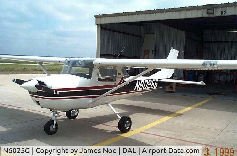 N6025G, 1969 Cessna 150K C/N 15071525, Photo taken in Texas before move to Somerset, NJ.