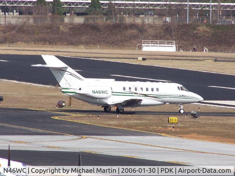 N46WC, 1992 British Aerospace BAe.125-1000B C/N 259028, Taxing to Runway 20L