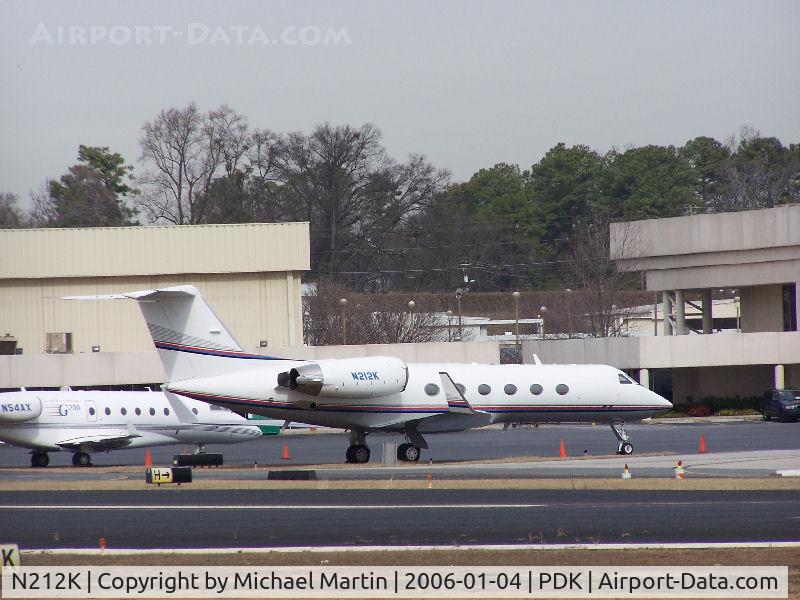 N212K, 1992 Gulfstream Aerospace Gulfstream IV C/N 1192, AT&T Corporate parked at Signature Air