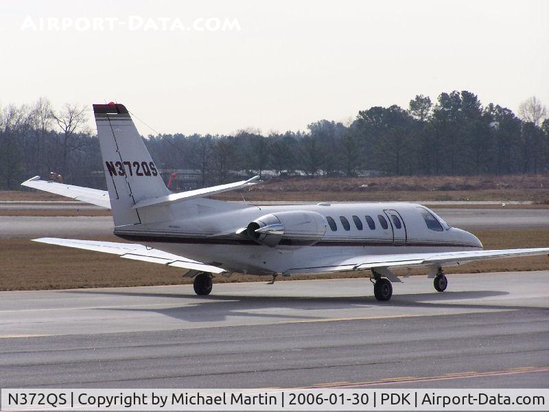 N372QS, 2008 Cessna 680 Citation Sovereign C/N 680-0201, Taxing to Runway 2R