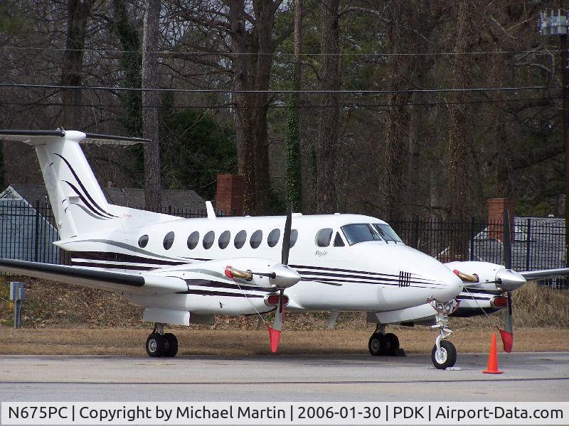 N675PC, 2002 Raytheon Aircraft Company B300 C/N FL-352, Tied down @ Jet Fuel