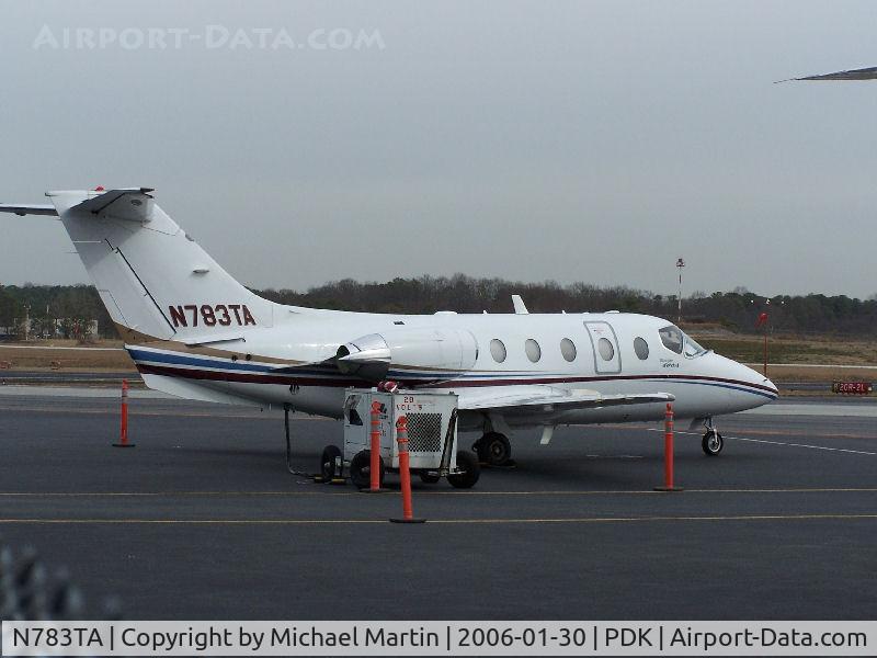 N783TA, 1999 Beechcraft 400A Beechjet C/N RK-234, Tied down @ Mercury Air Center