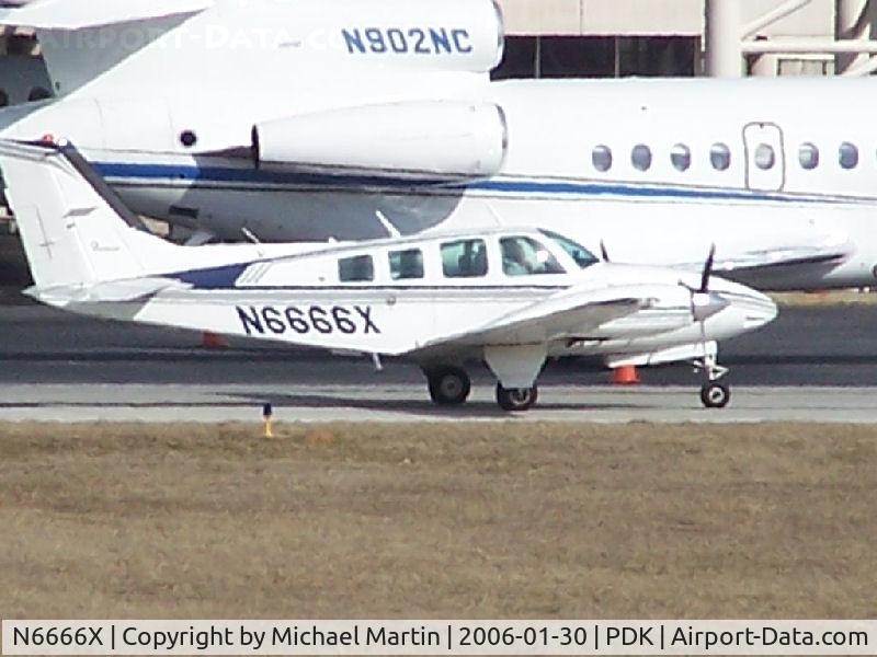 N6666X, 1979 Beech 58 Baron C/N TH-1093, Devilish A/C Numbers!