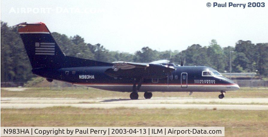 N983HA, 1997 De Havilland Canada DHC-8-201 Dash 8 C/N 478, Wilmington didn't slow their normal operations, and still had an airshow